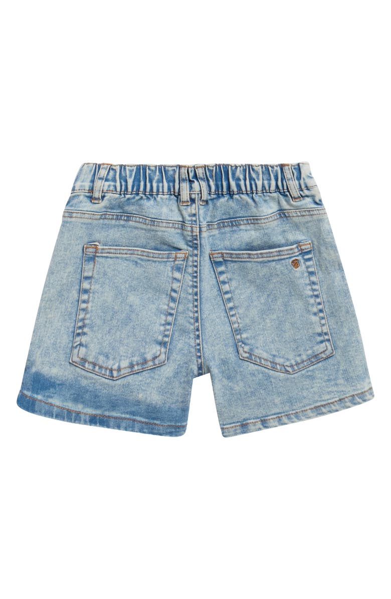 Jessica Simpson Kids' Smocked Top & Denim Skort Set, Alternate, color, Blue/White