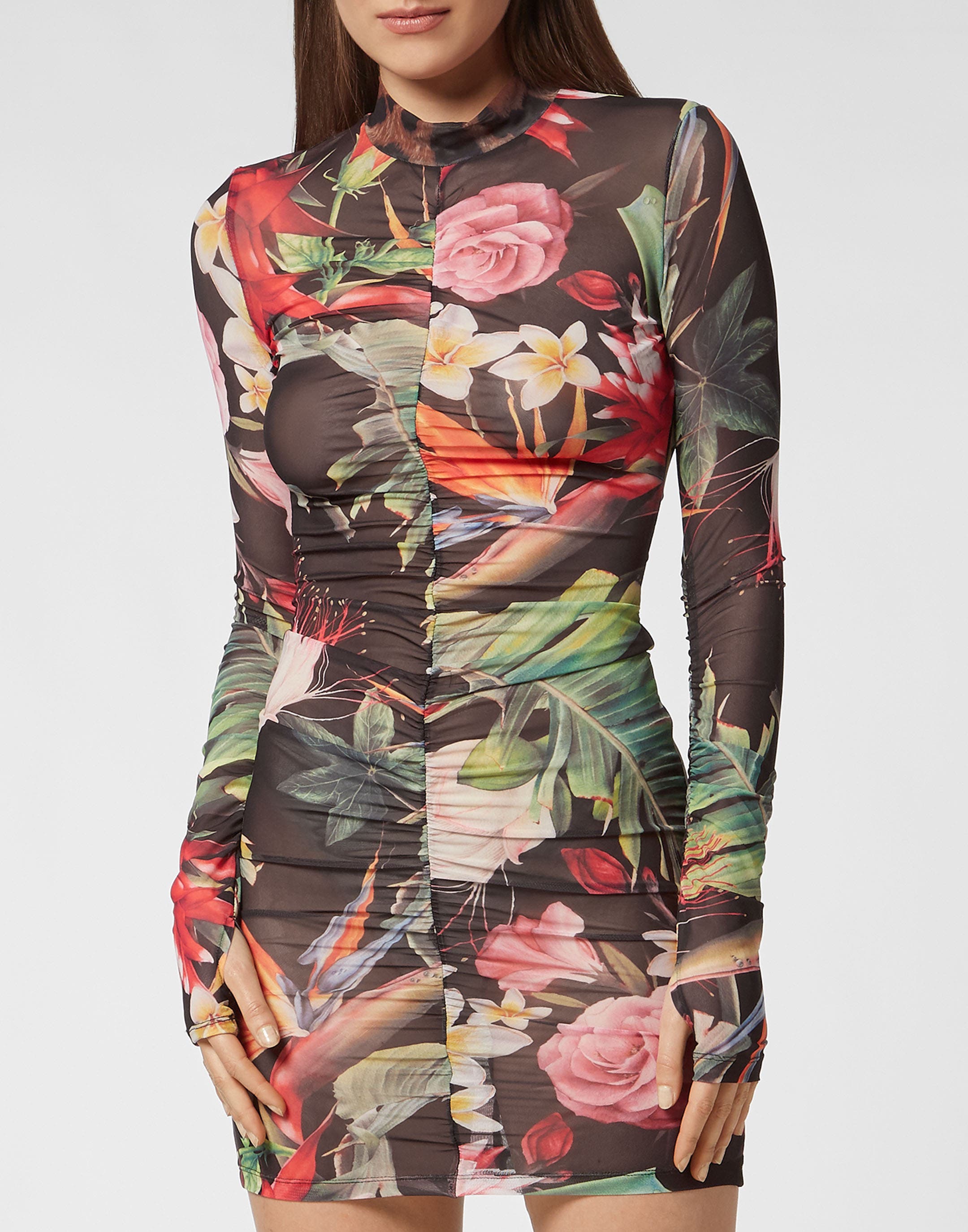 selected black/multicolored