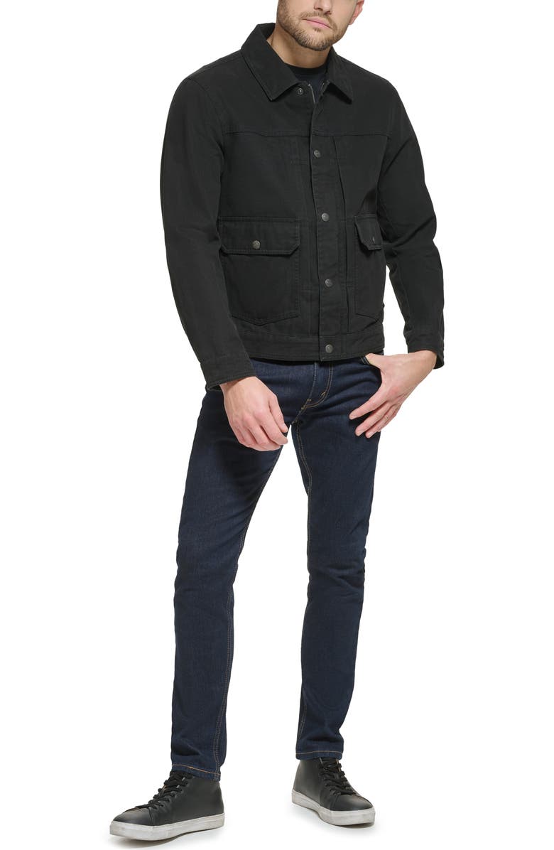 Levi's<sup>®</sup> Cotton Canvas Depot Jacket, Alternate, color,