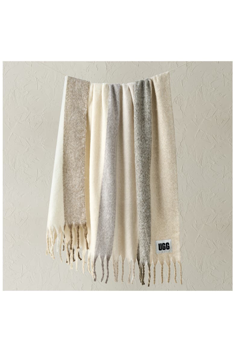 Calyx Throw Blanket, Alternate, color, CHESTNUT