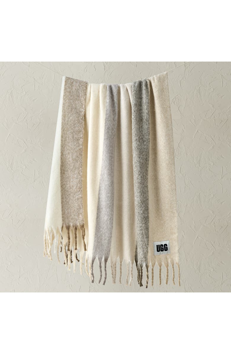 UGG<sup>®</sup> Calyx Throw Blanket, Alternate, color, Chestnut