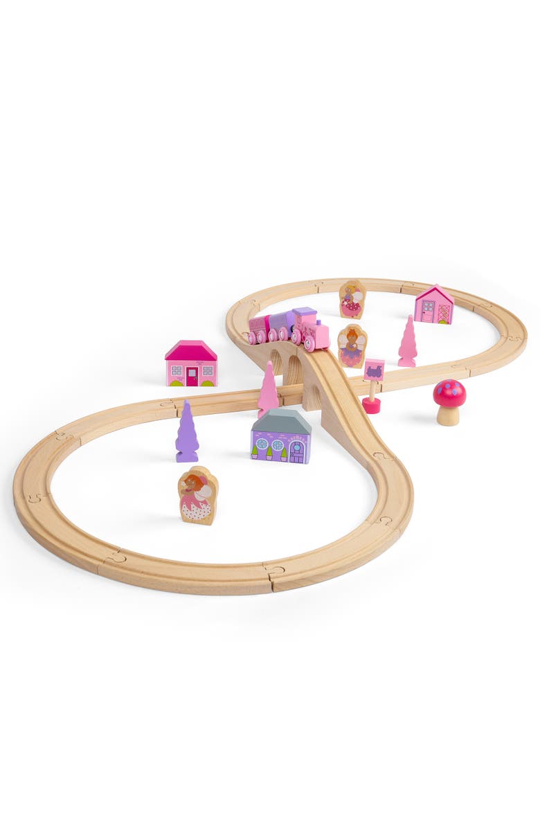Bigjigs Rail Fairy Figure of Eight, Main, color, Pink