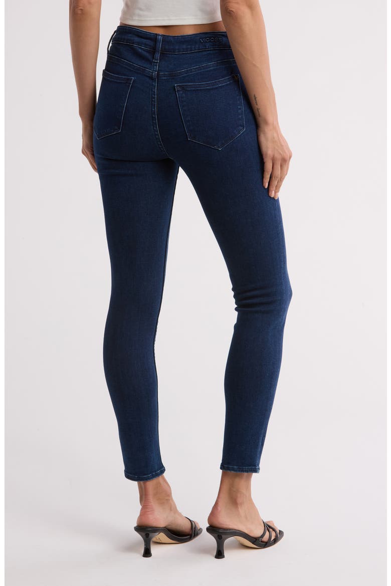 Marley Skinny Jeans, Alternate, color, DARK WASH