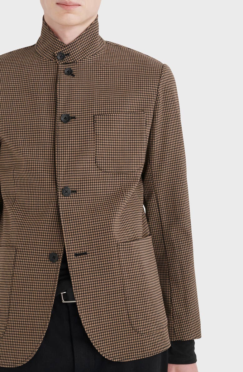rag & bone Prospect Houndstooth Cardigan, Alternate, color, 