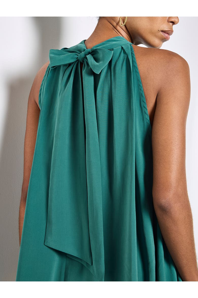 Pleat Detail Tunic Top, Alternate, color, Teal