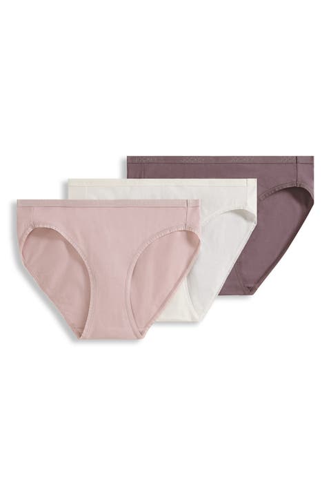 Womens Organic Cotton Stretch Bikini - 3 Pack