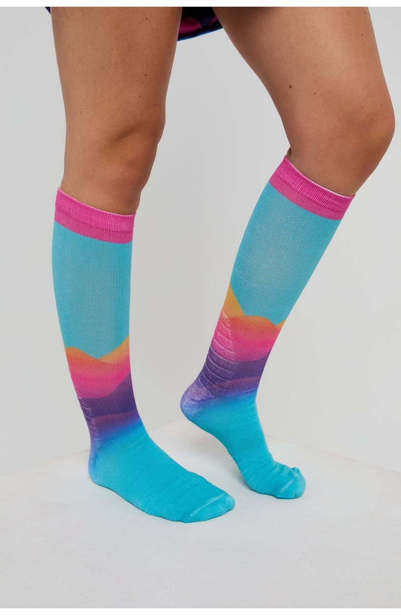 OOSC Mambo Sunset Ski / Snowboard Sock, Main, color, Multi-Colour