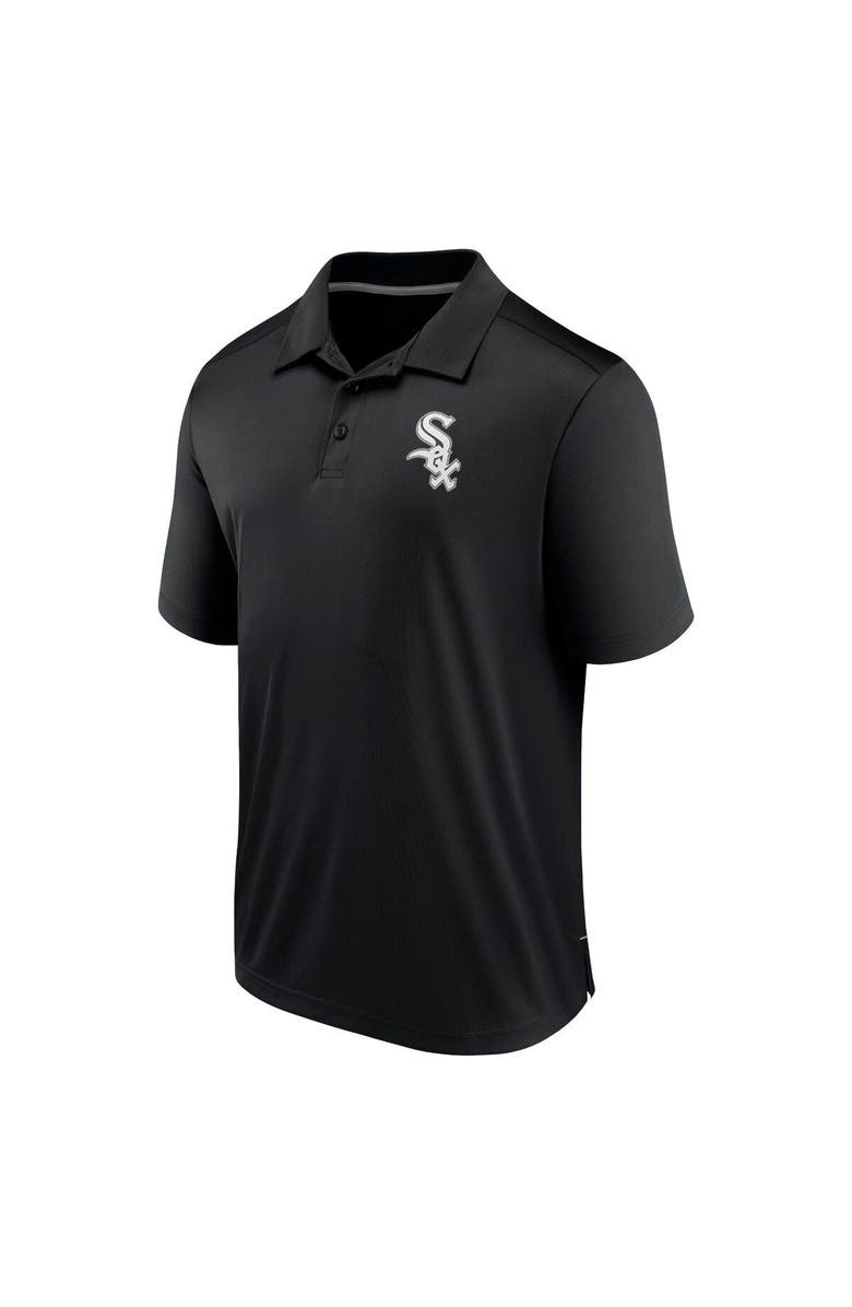 FANATICS Men's Fanatics Branded  Black Chicago White Sox Fitted Polo, Alternate, color, Black