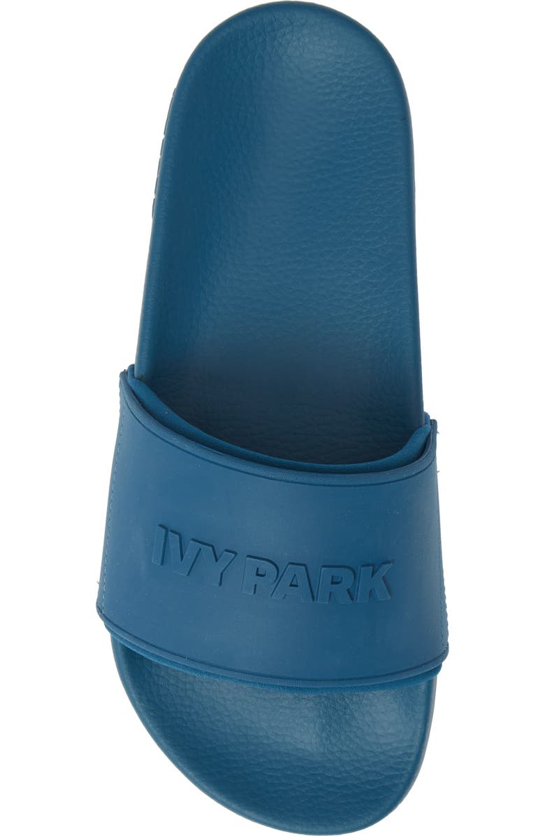 IVY PARK<sup>®</sup> Embossed Logo Slide Sandal, Alternate, color,