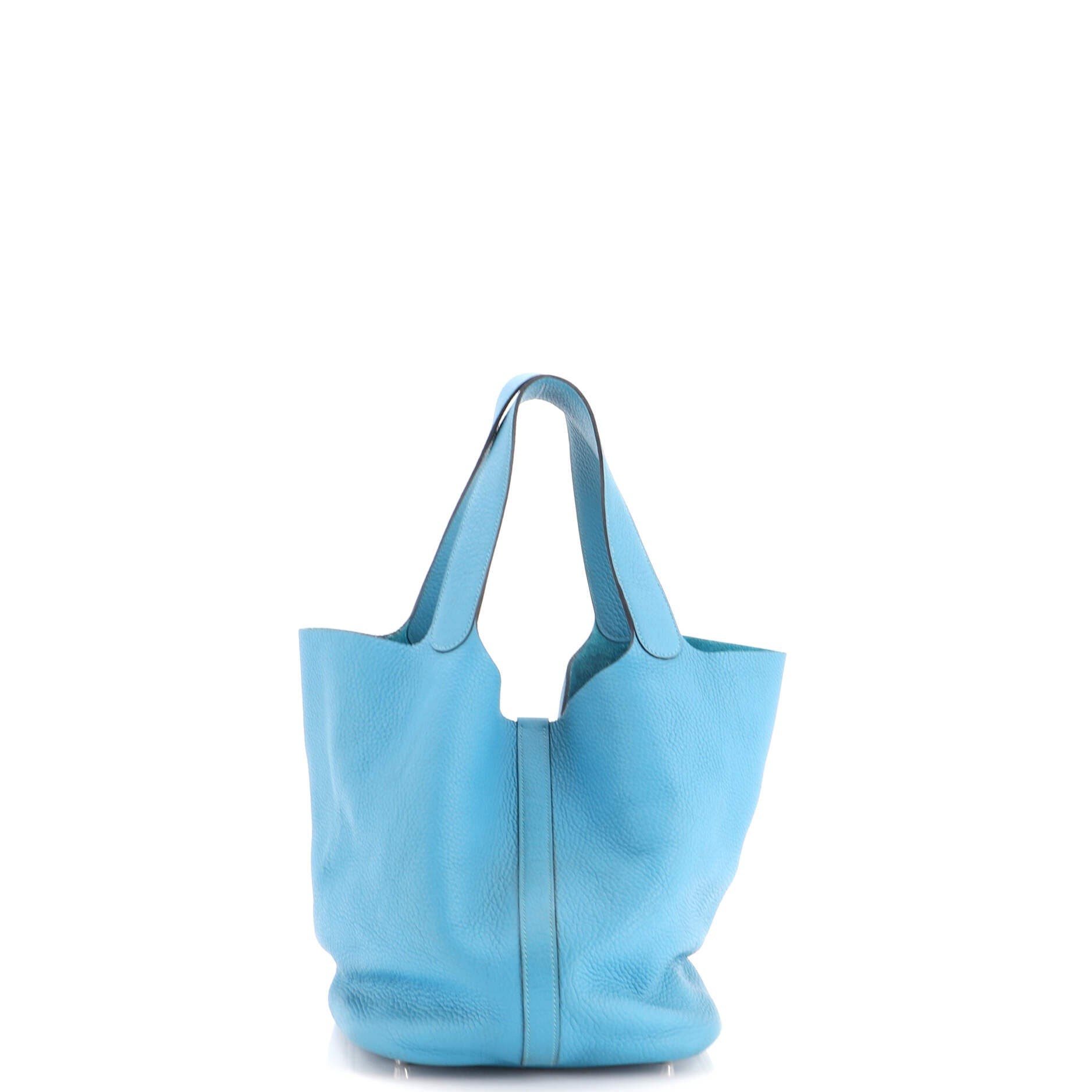 Picotin Lock Bag Clemence GM, Alternate, color, Blue