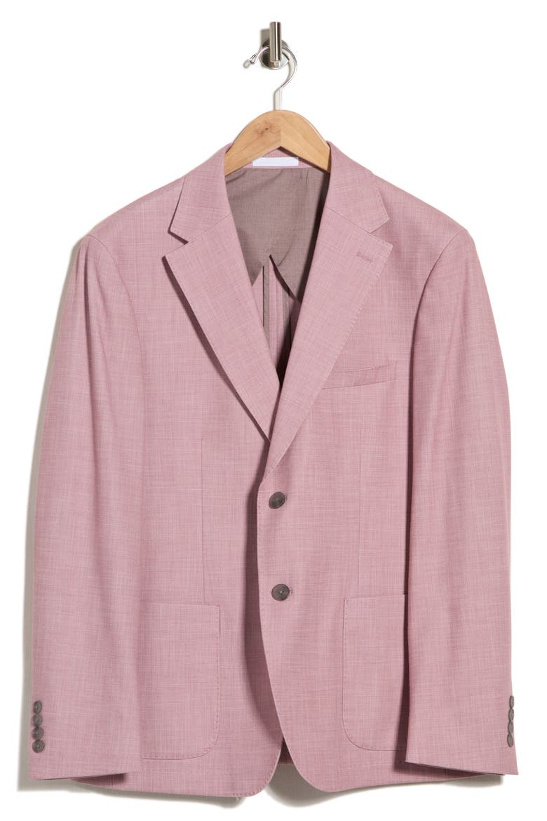 Two-Button Sport Coat, Main, color, PINK