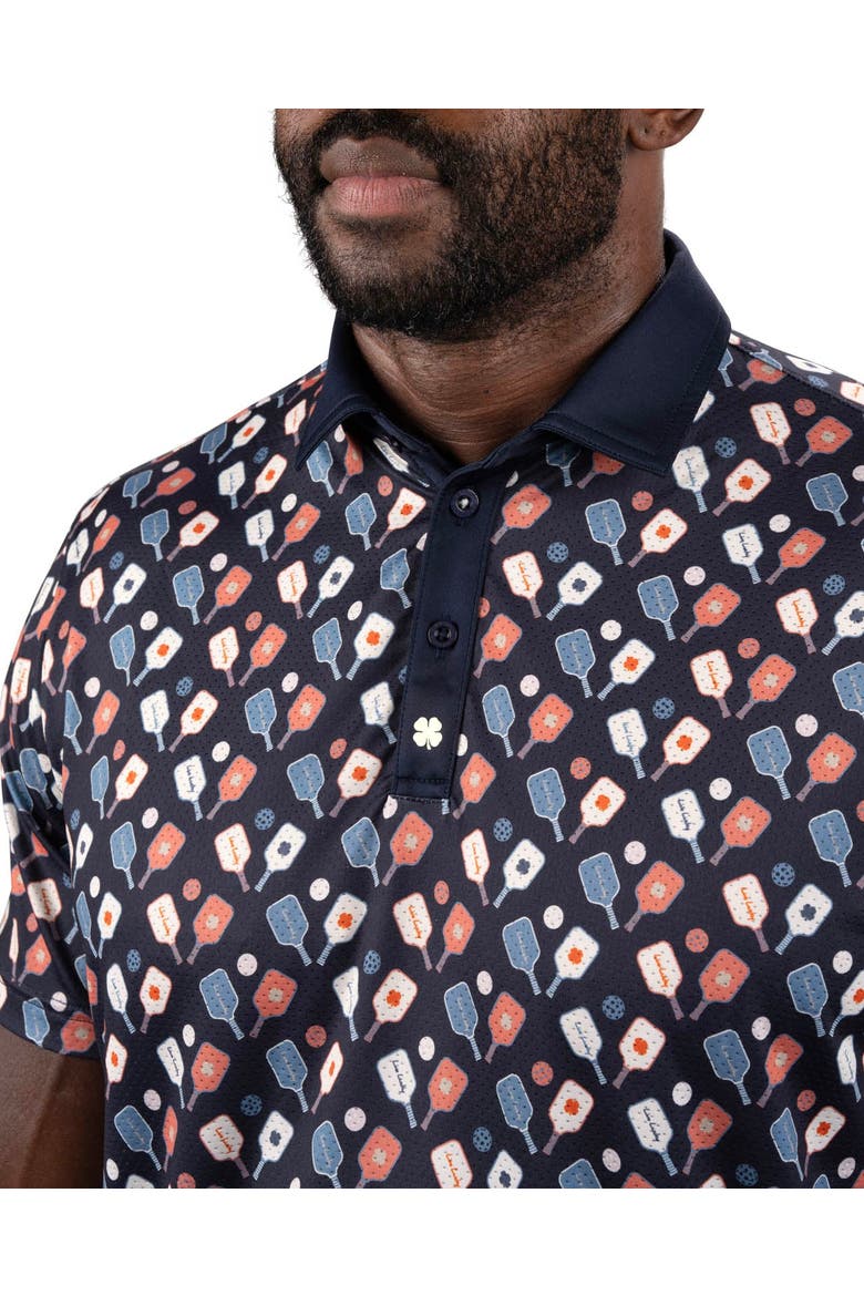 Shake N Bake Polo, Alternate, color, Navy