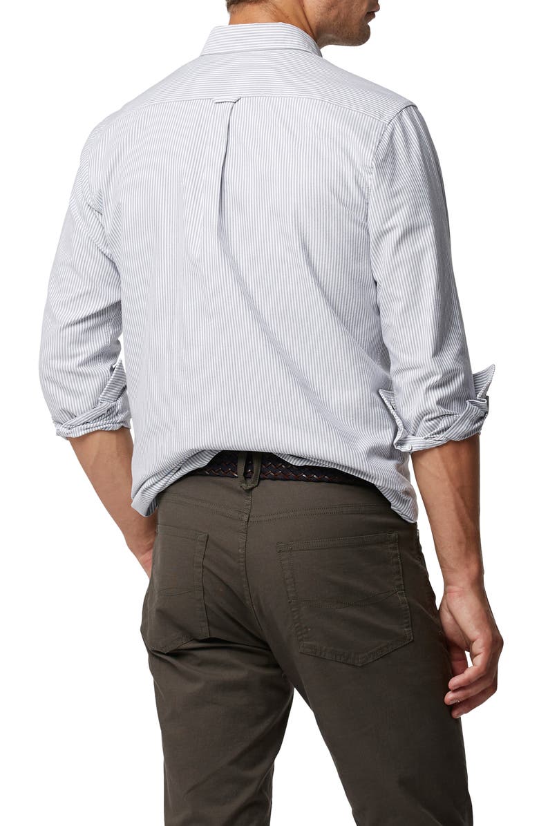 Rodd
Gunn South Island Stripe Button-Up Shirt, Alternate, color, Granite