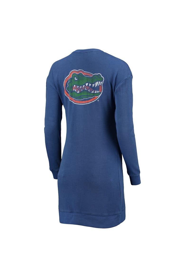 Women's Gameday Couture Royal Florida Gators 2-Hit Sweatshirt Mini Dress, Alternate, color, Royal