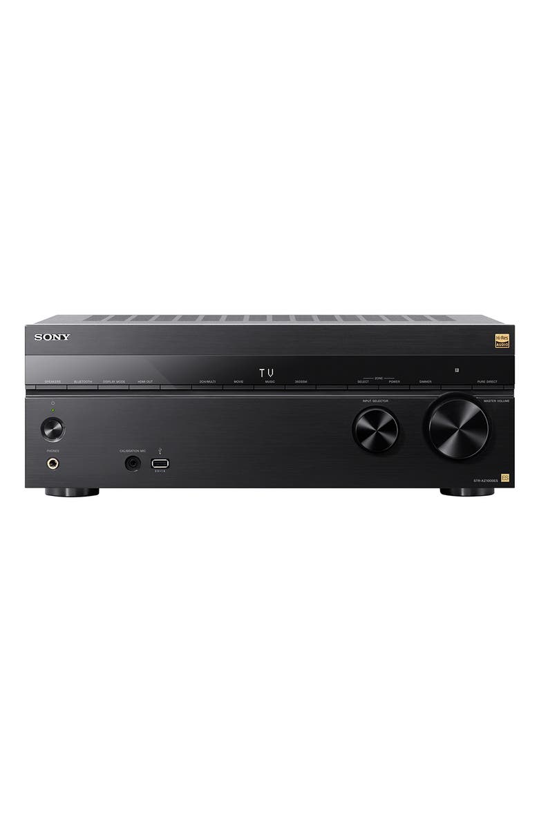 Sony STR-AZ1000ES 7.2 Channel 8K Home Theater AV Receiver with Dolby Atmos, Main, color, Black