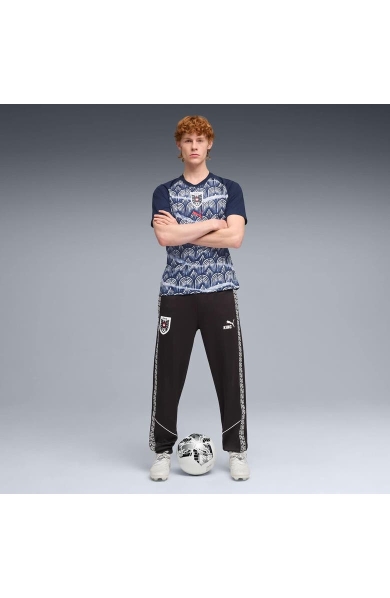 PUMA Men's Puma Navy Austria National Team 2026 Pre-Match Top, Alternate, color, Navy