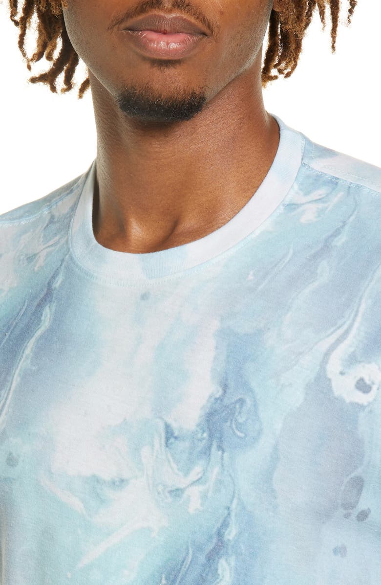 Sol Angeles Marble Swirl Print T-Shirt, Alternate, color, 