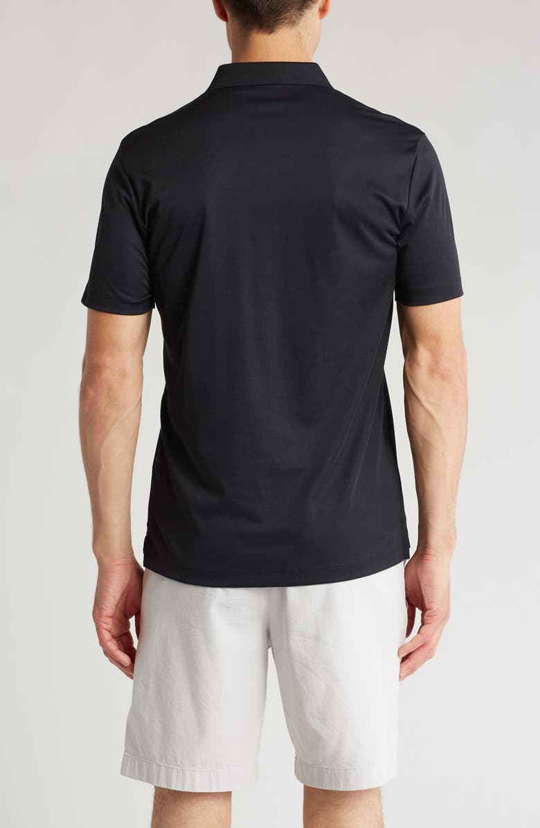 Theory Short Sleeve Polo, Alternate, color, Black