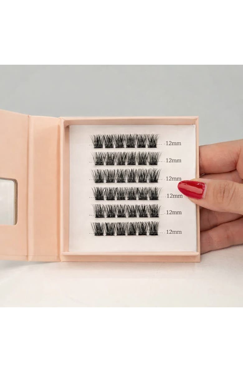 Pink Rabbit Cosmetics In The Clouds Lash Extensions 12mm, Main, color, Black