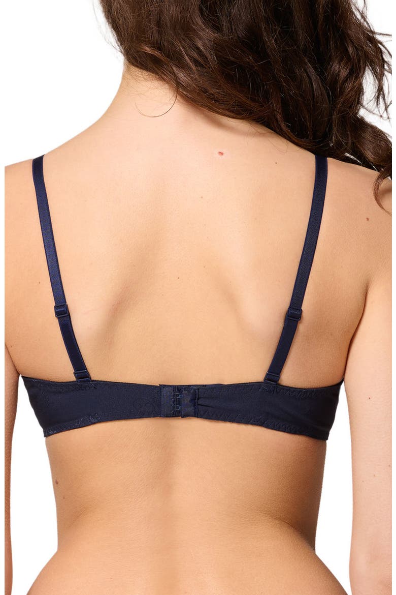 'Wish' Triangle Contour Bra, Alternate, color, SAPHIRE