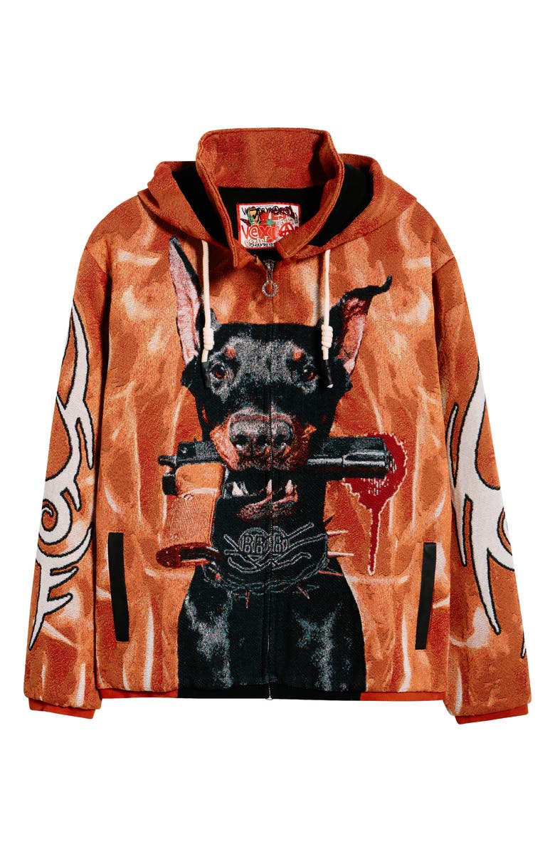 VERYRARE Doberman Gang Jacket, Alternate, color, Orange