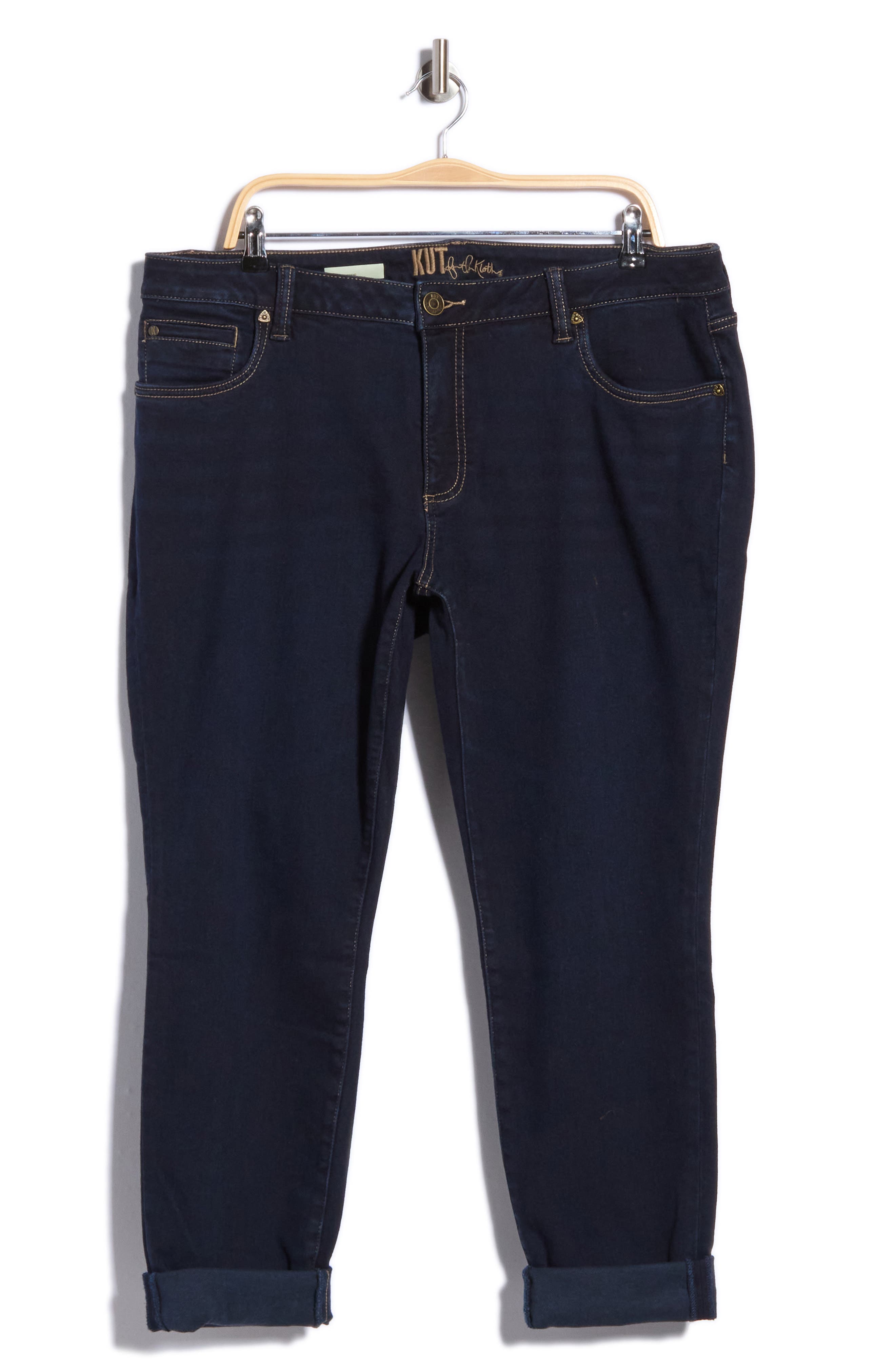 Katy High Waist Cuff Boyfriend Jeans