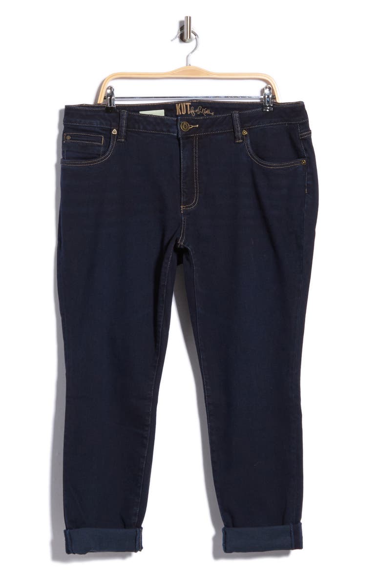Katy High Waist Cuff Boyfriend Jeans, Main, color, VALERIAN