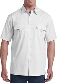 Harbor Bay by DXL Big & Tall Co-Pilot Sport Shirt