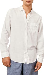 Rails Wyatt Relaxed Fit Solid Button-Up Shirt