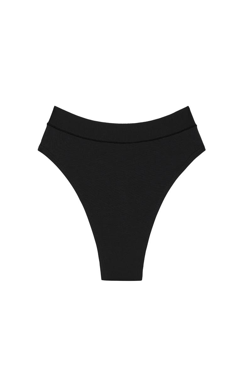 CUUP The Highwaist Thong, Main, color, Black