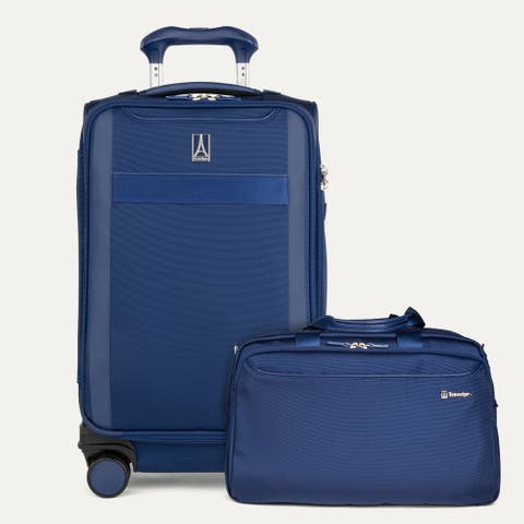 Versapack + Softside 21" Carry On & Underseat Travel Tote Bag Luggage Set