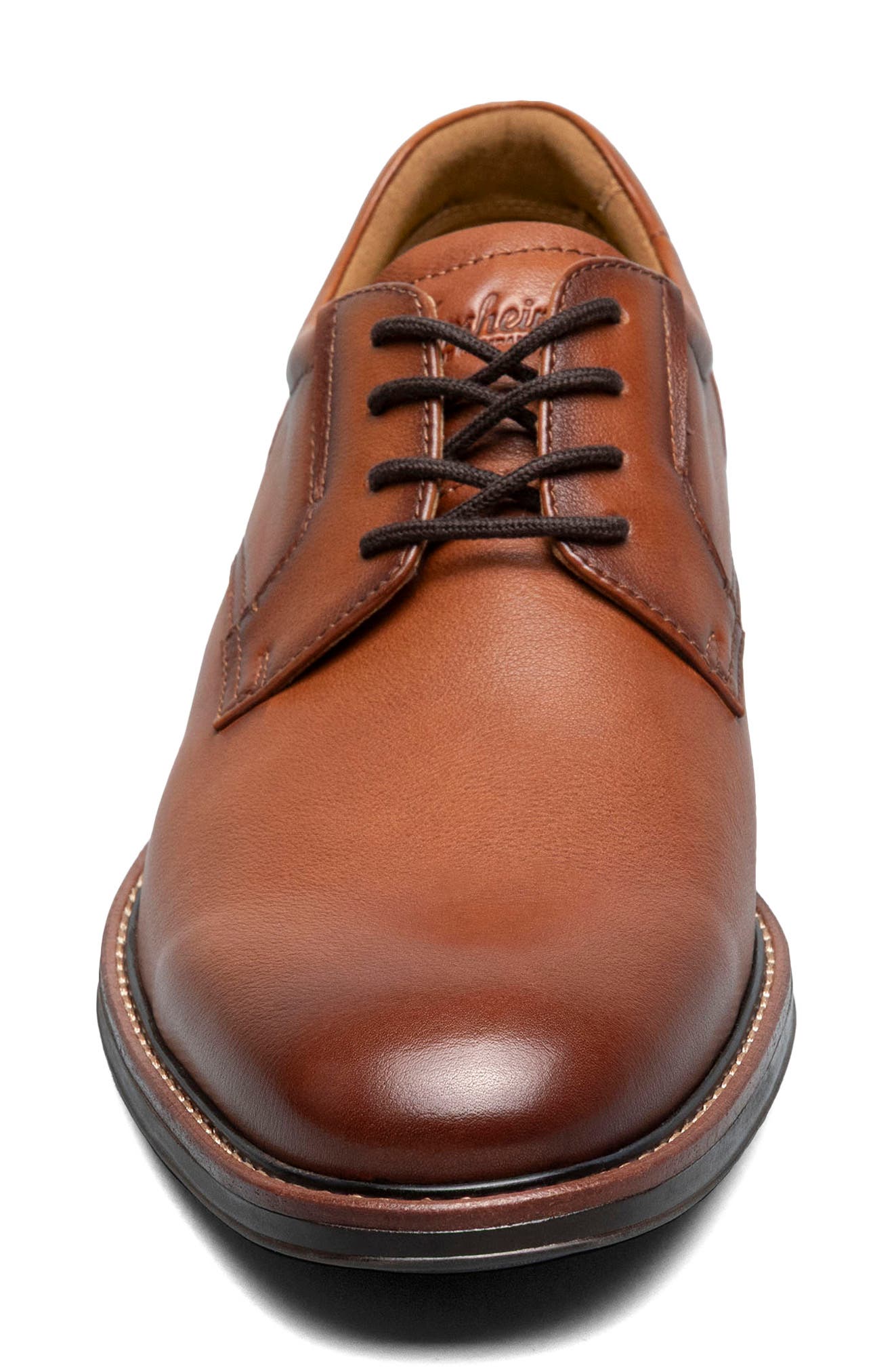 Traveler Derby, Alternate, color, COGNAC
