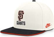 Nike Men's Nike Cream/Black San Francisco Giants Cooperstown Pro Dri-FIT Snapback Hat