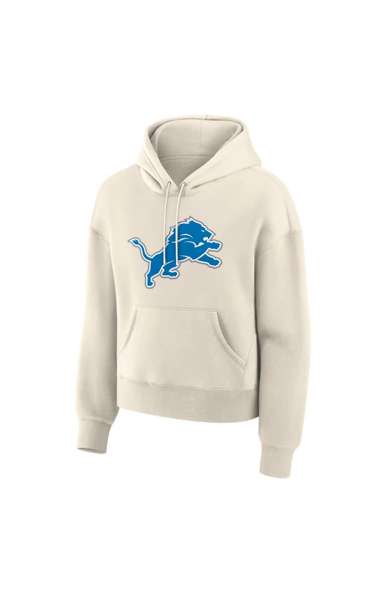 FANATICS Women's Fanatics Cream Detroit Lions Dove Legacy Pullover Hoodie, Alternate, color, Cream