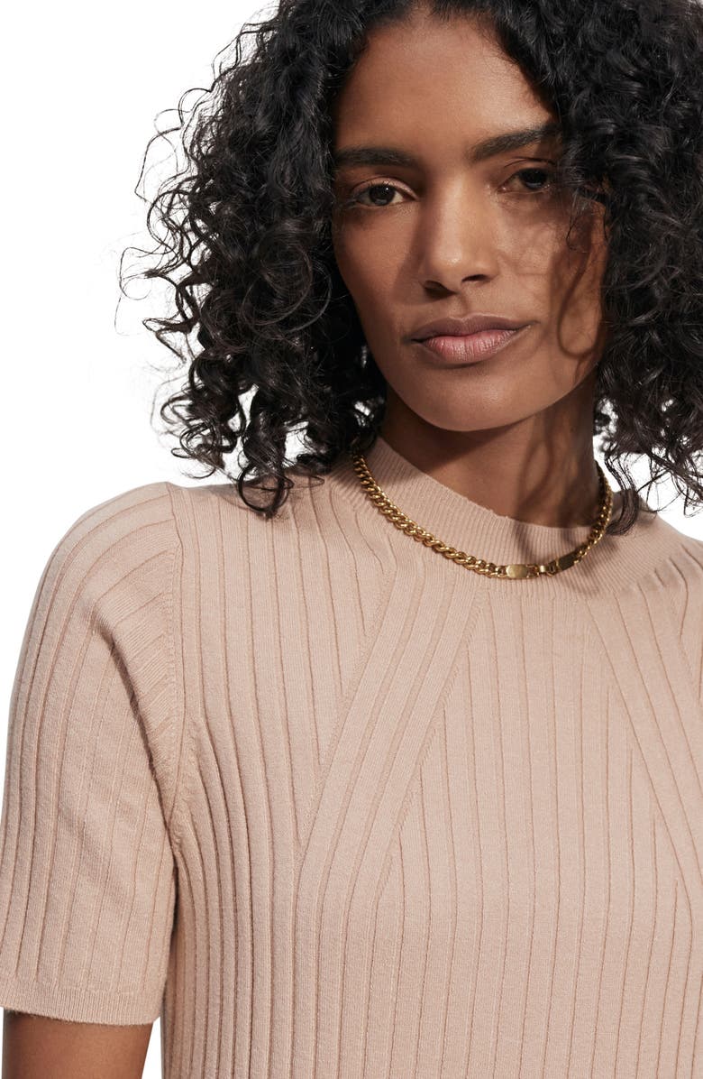 Varley Maeve Rib Midi Sweater Dress, Alternate, color, 