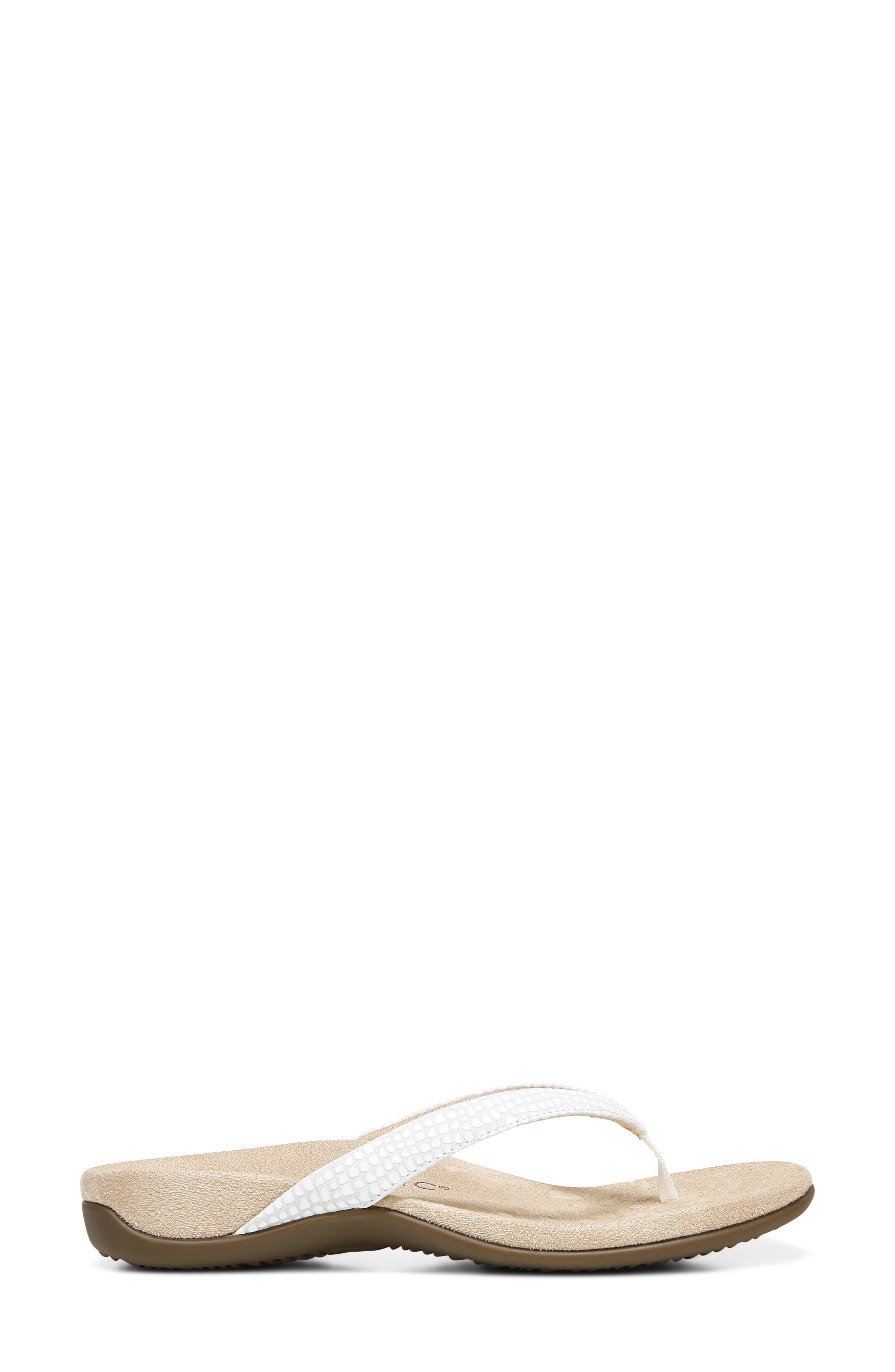 Dillon Flip Flop, Main, color, WHITE