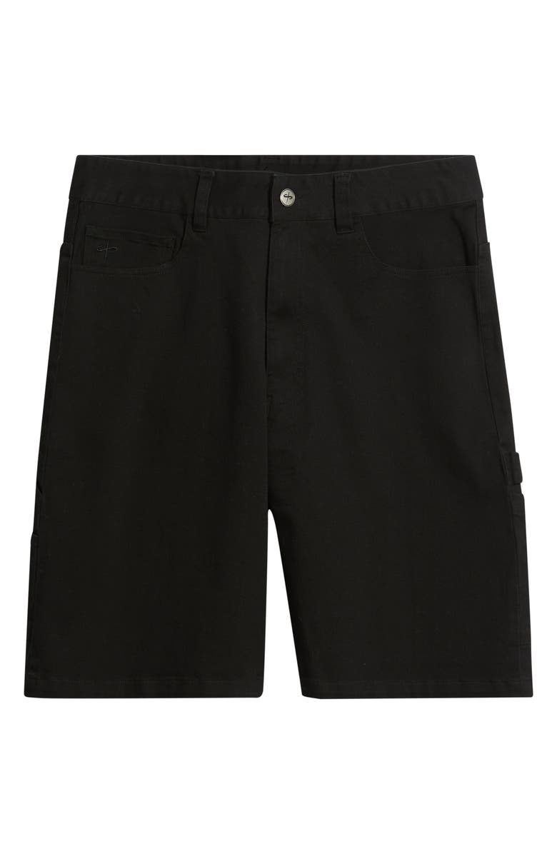 SANTO STUDIO Painter Shorts, Alternate, color, Black