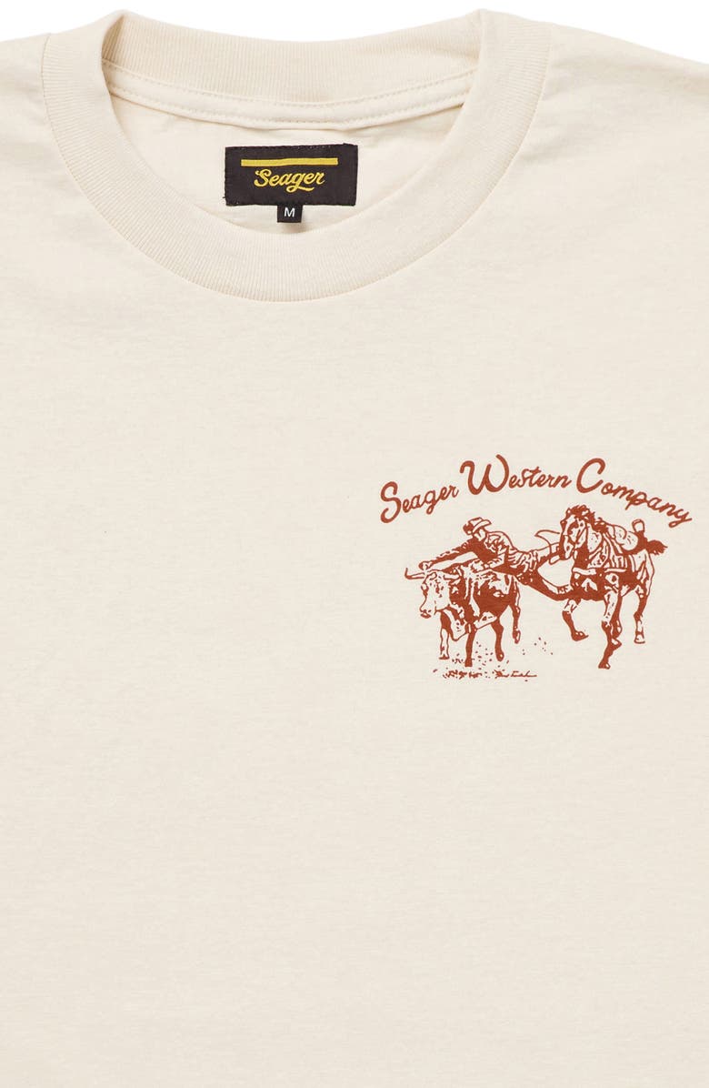 Seager Co Los Rios Cotton Graphic T-Shirt, Alternate, color, Vintage White