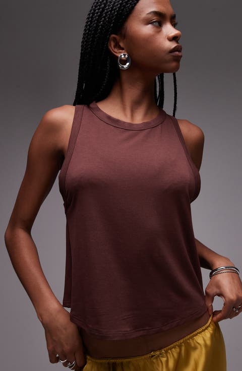 Loose Fit Crewneck Tank