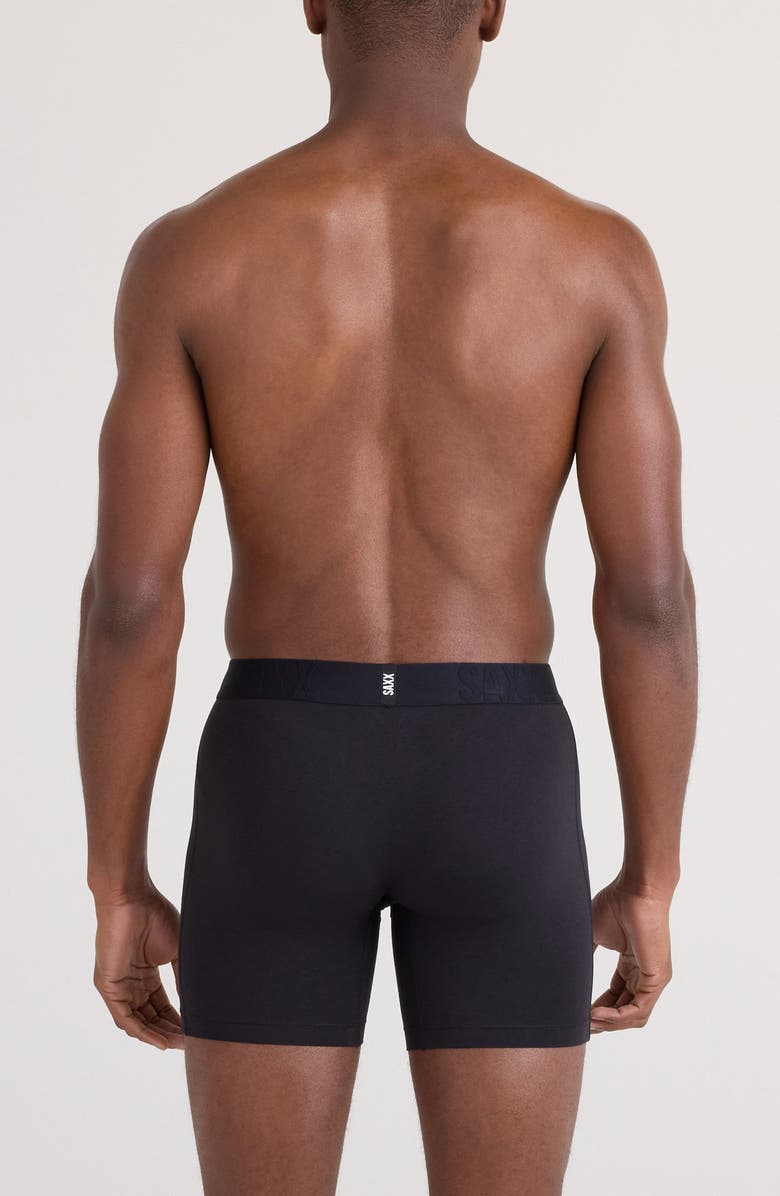 SAXX DropTemp<sup>™</sup> Assorted 2-Pack Cooling Cotton Boxer Briefs, Alternate, color, Caribou/ Black