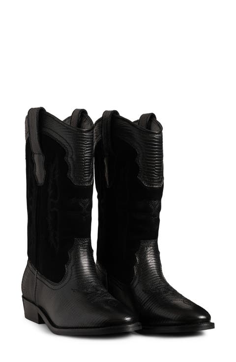 Tex Western Wild Leather Western Boot