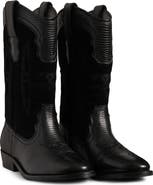 Zadig & Voltaire Tex Western Wild Leather Western Boot