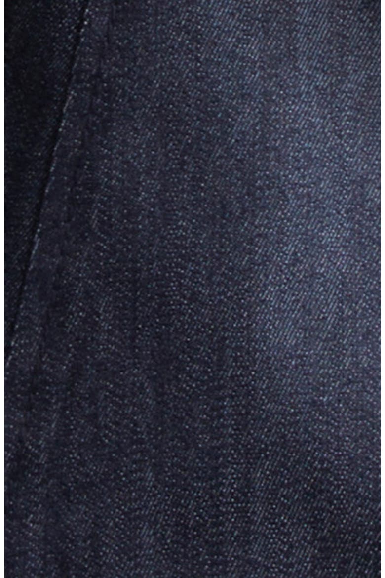 Canyon Mixed Media Denim Jacket, Alternate, color, INDIGO/ HEATHER GREY