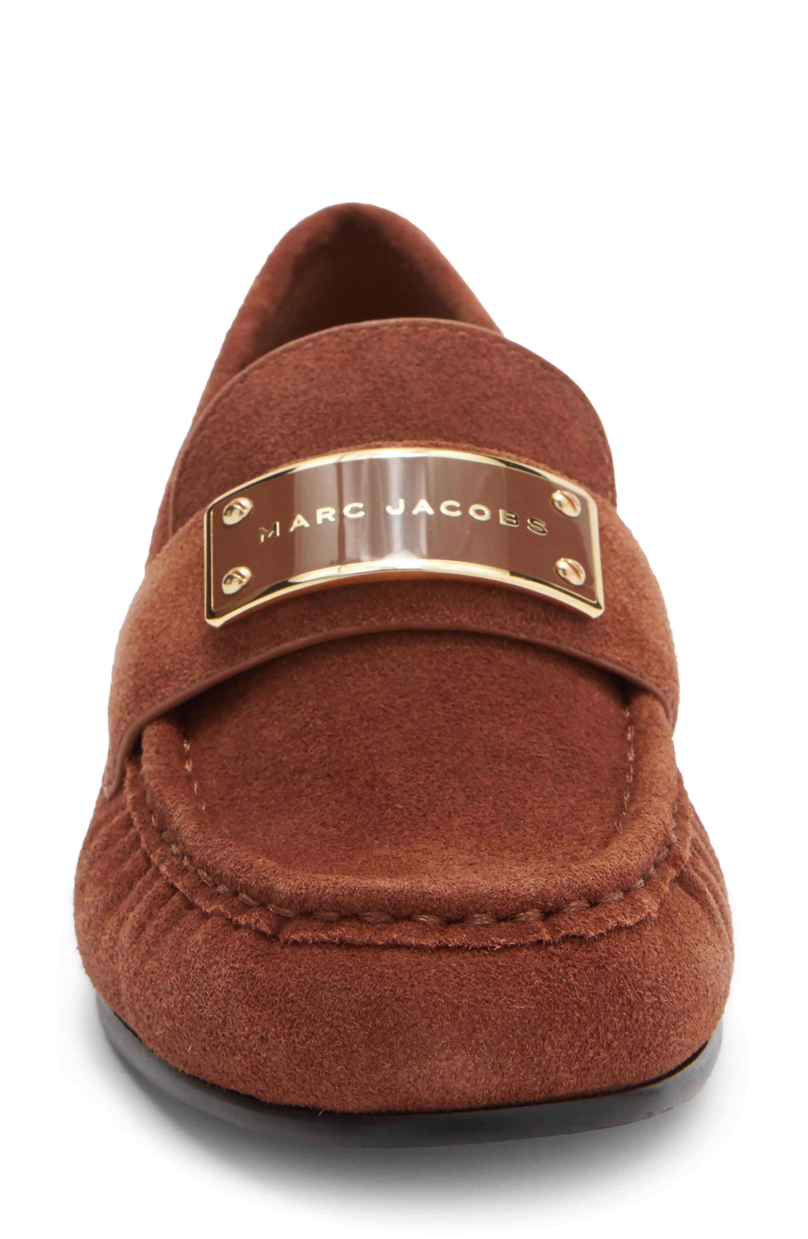 The Bold Logo Loafer, Alternate, color, COGNAC