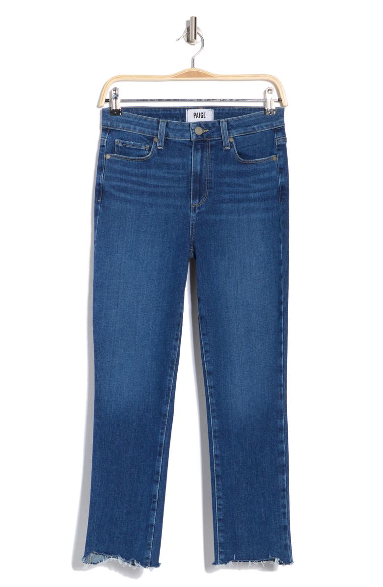 PAIGE Hoxton High Waist Ankle Skinny Jeans, Alternate, color, Darcel Distressed