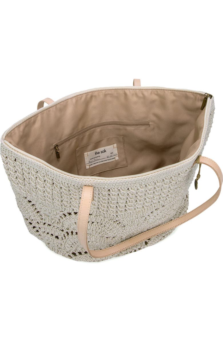 The Sak Faye Tote Bag, Alternate, color, Natural Fan