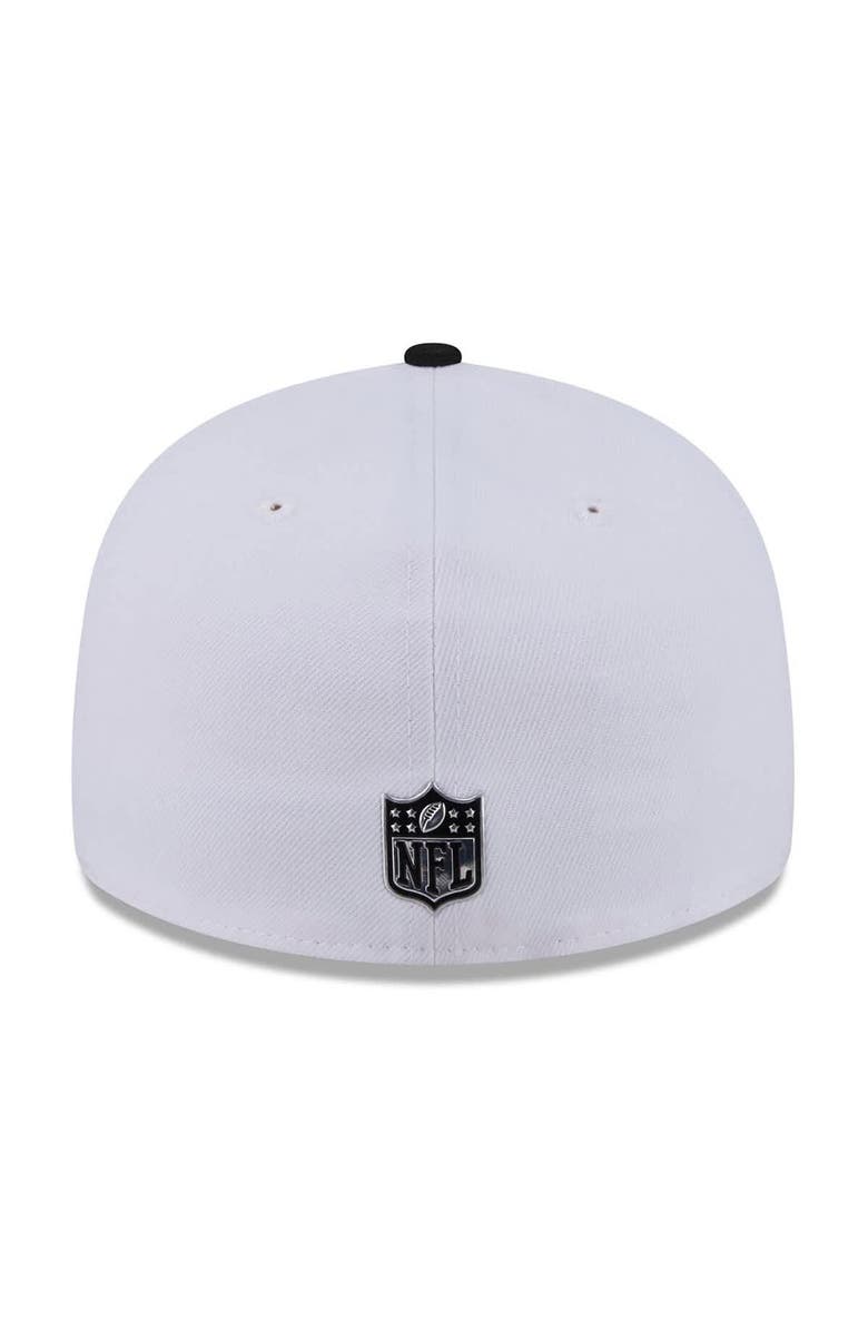 New Era Men's New Era White/Black Minnesota Vikings 2026 NFL Draft Pre-Curved 59FIFTY Fitted Hat, Alternate, color, White