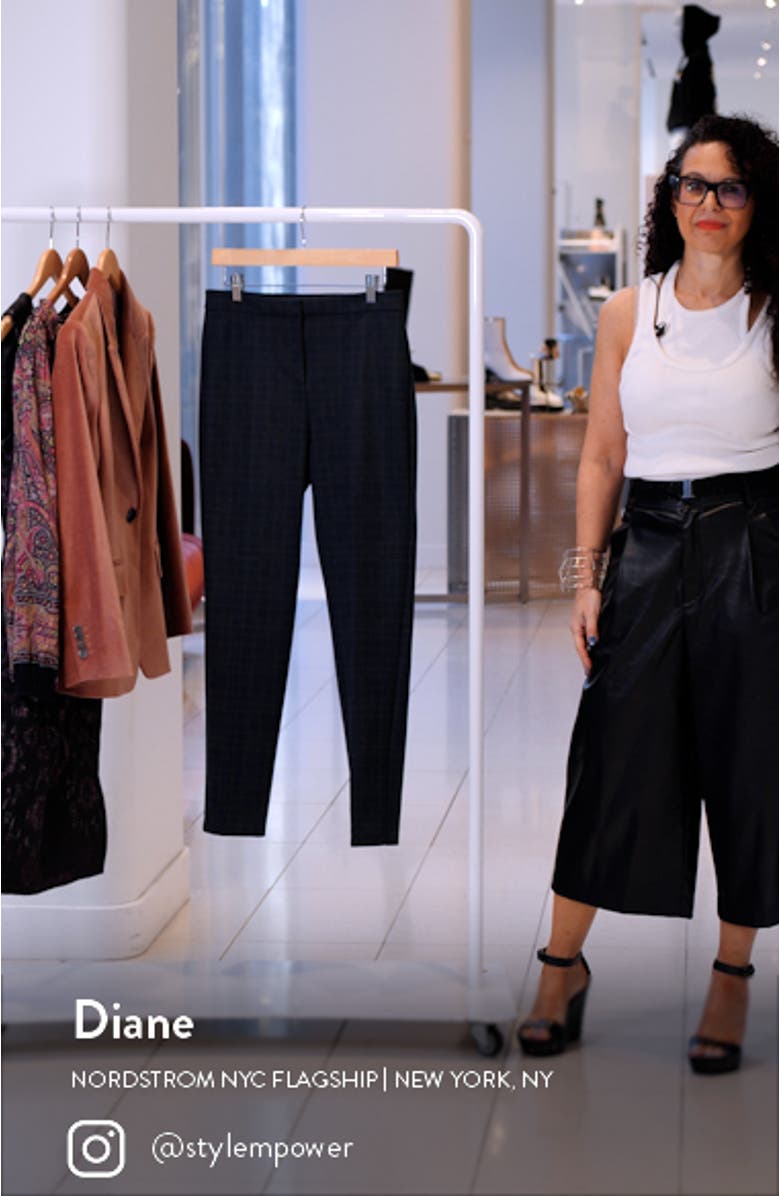 Lisa Plaid Ankle Pants, sales video thumbnail