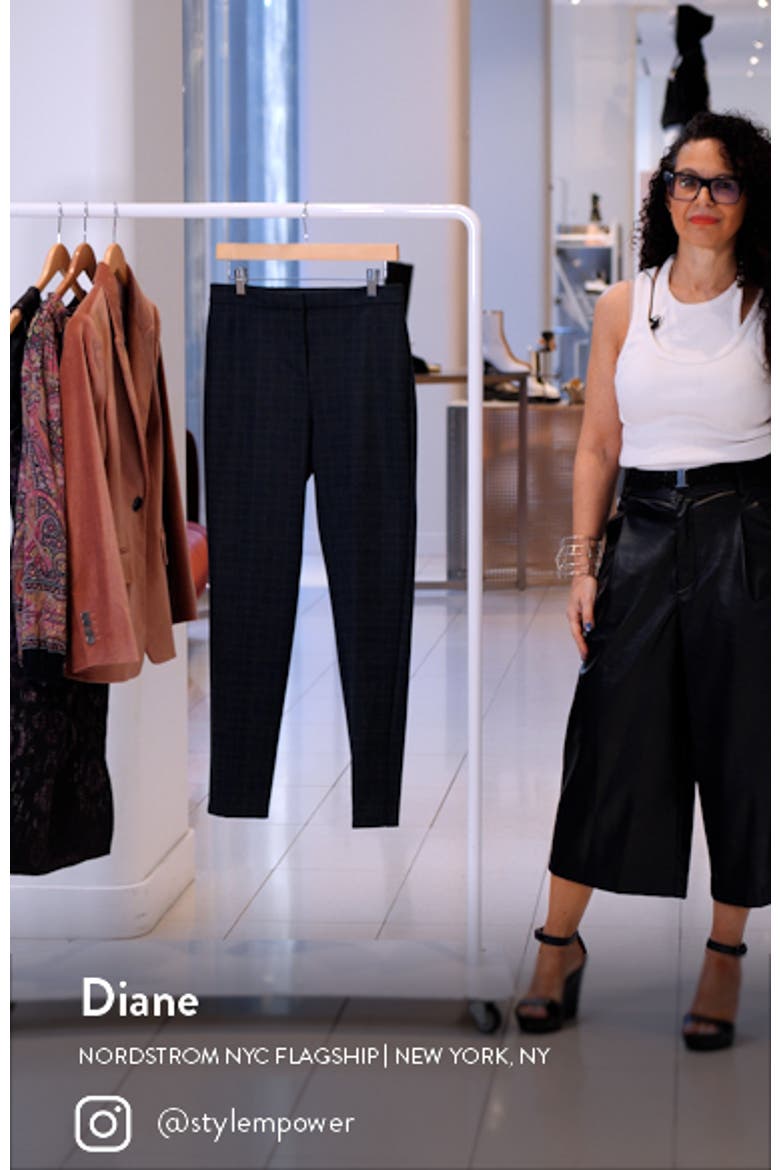 Lisa Plaid Ankle Pants video