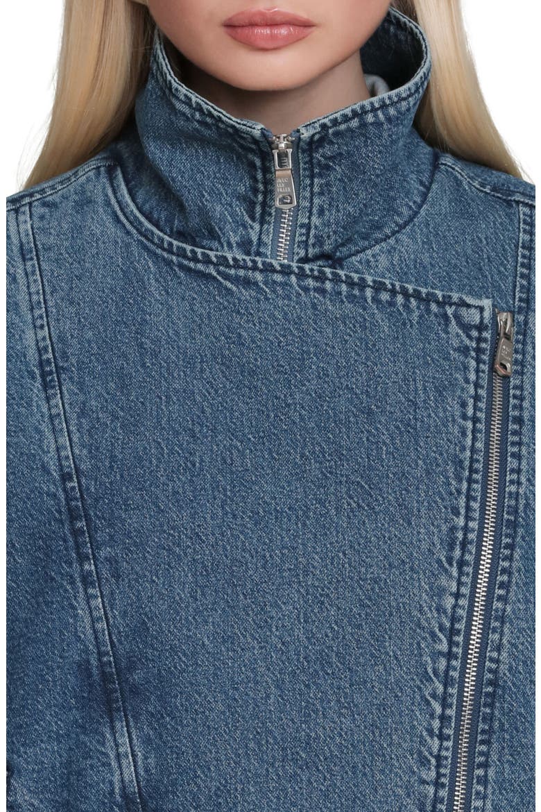 Denim Bomber Jacket, Alternate, color, MONTGOMERY WASH
